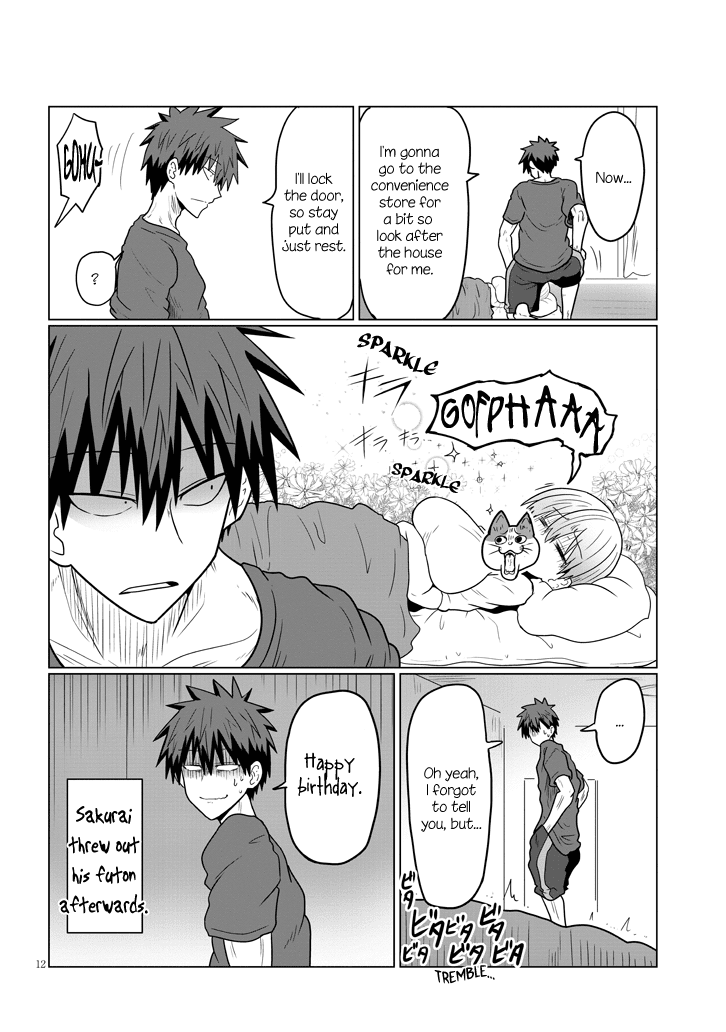 Uzaki-chan wa Asobitai! Chapter 22 page 12 - Chapter 22: Kouhai and Sashinomi