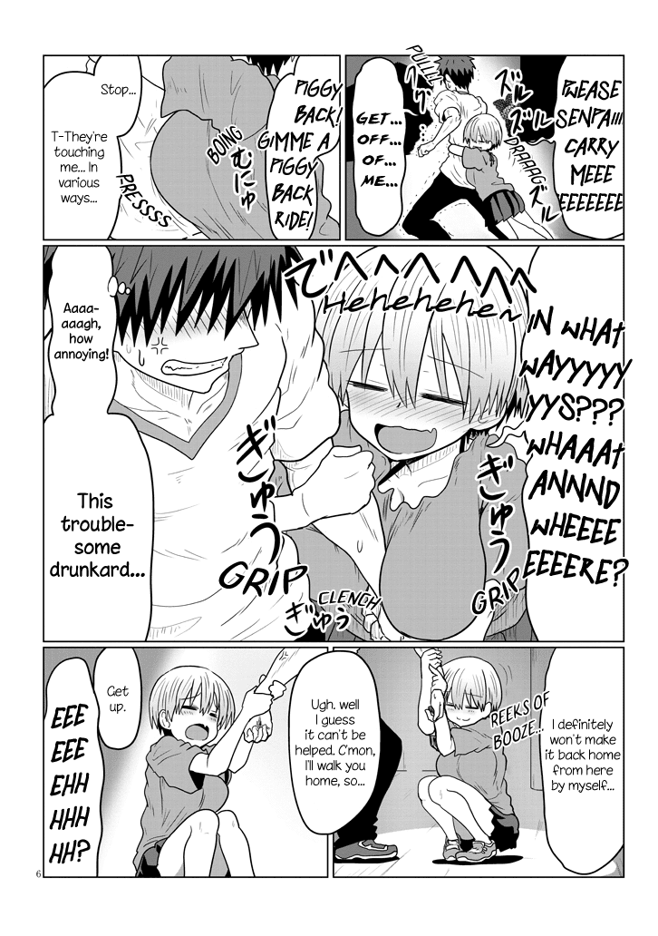 Uzaki-chan wa Asobitai! Chapter 22 page 6 - Chapter 22: Kouhai and Sashinomi