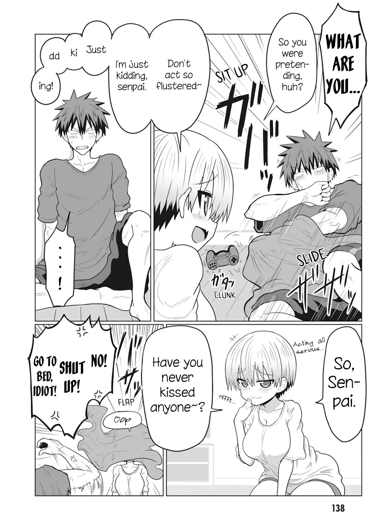 Uzaki-chan wa Asobitai! Chapter 23.5 page 14 - Chapter 23.5: Tankoubon 2 Omake + Extras