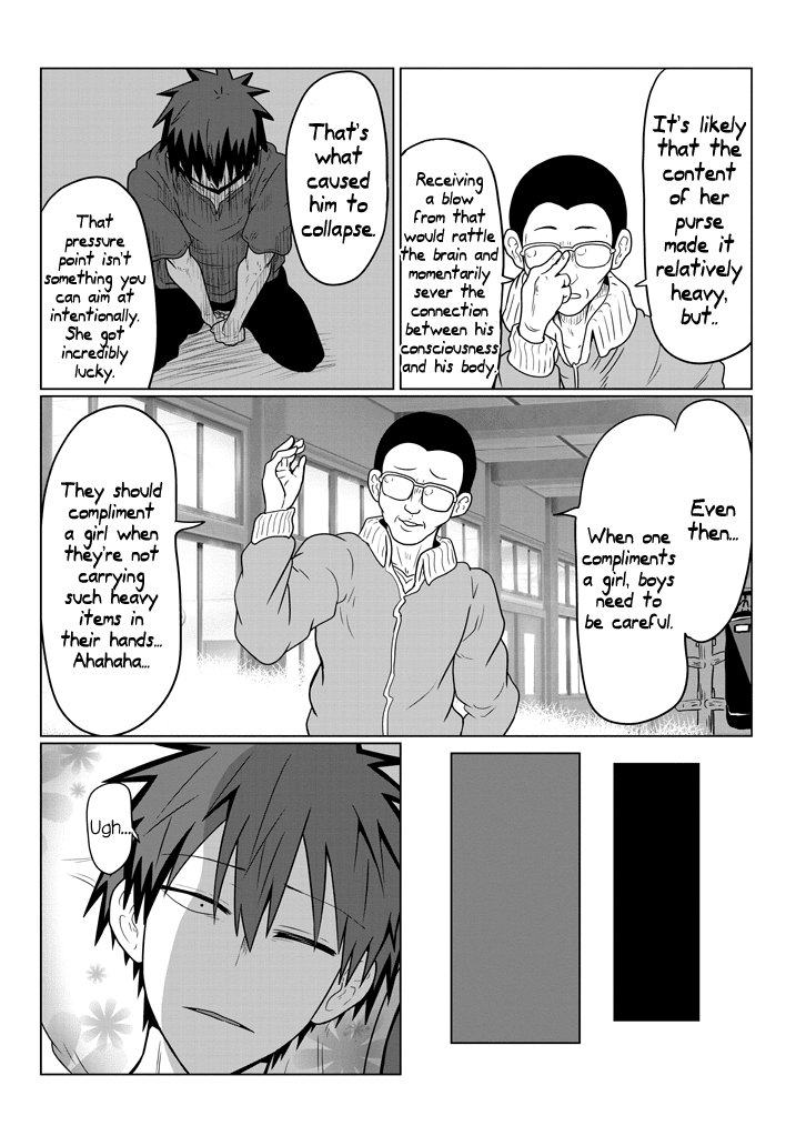 Uzaki-chan wa Asobitai! Chapter 23 page 11 - Chapter 23: Kouhai and Fireworks