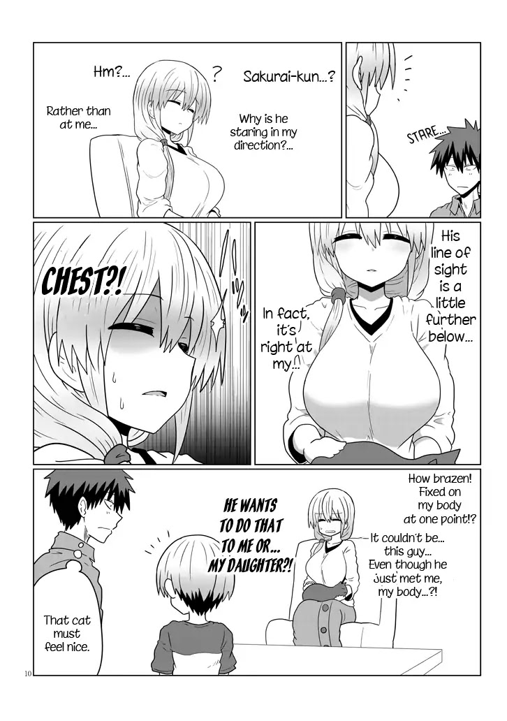 Uzaki-chan wa Asobitai! Chapter 24 page 10 - Chapter 24: Kouhai and Kouhai's House