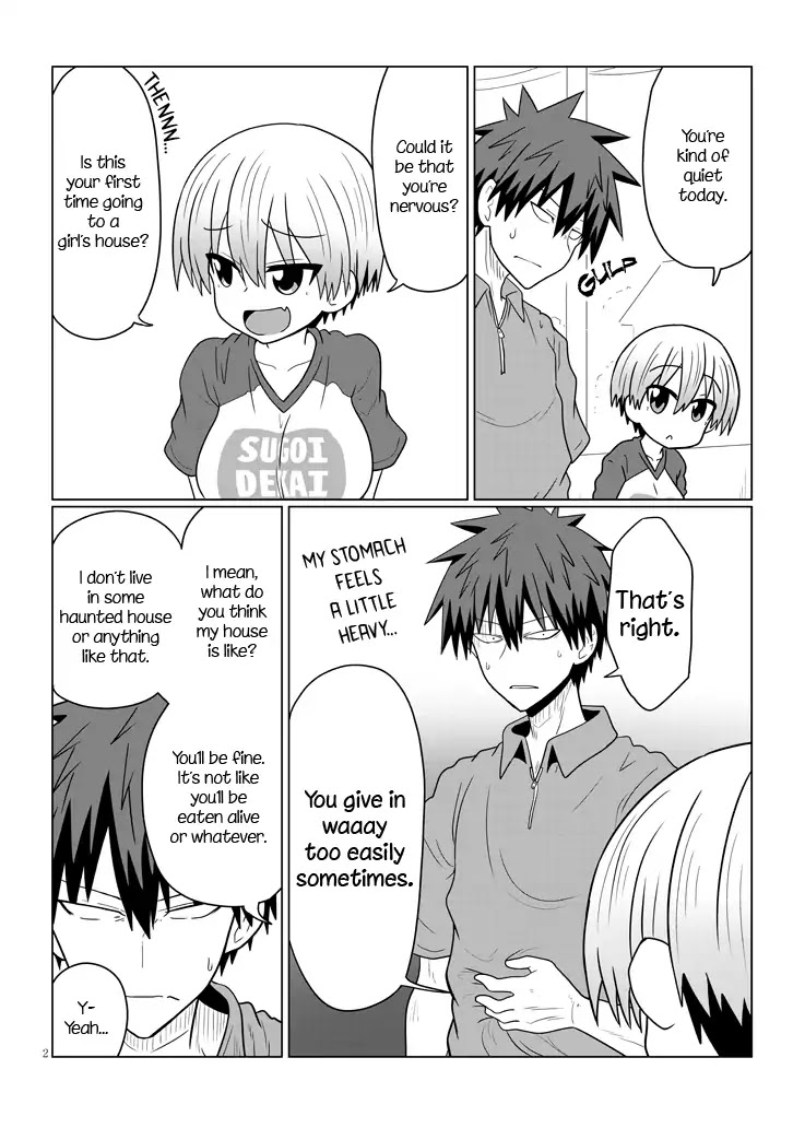 Uzaki-chan wa Asobitai! Chapter 24 page 2 - Chapter 24: Kouhai and Kouhai's House
