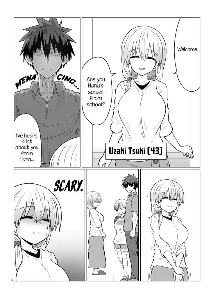 Uzaki-chan wa Asobitai! Chapter 24 page 4 - Chapter 24: Kouhai and Kouhai's House