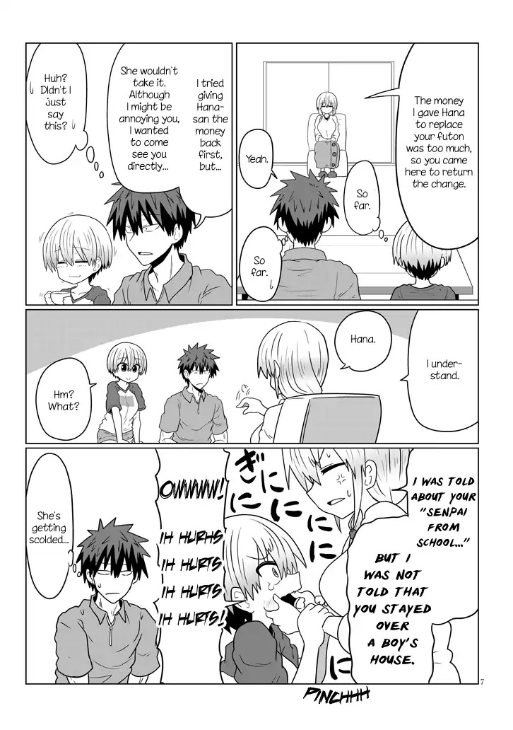 Uzaki-chan wa Asobitai! Chapter 24 page 7 - Chapter 24: Kouhai and Kouhai's House