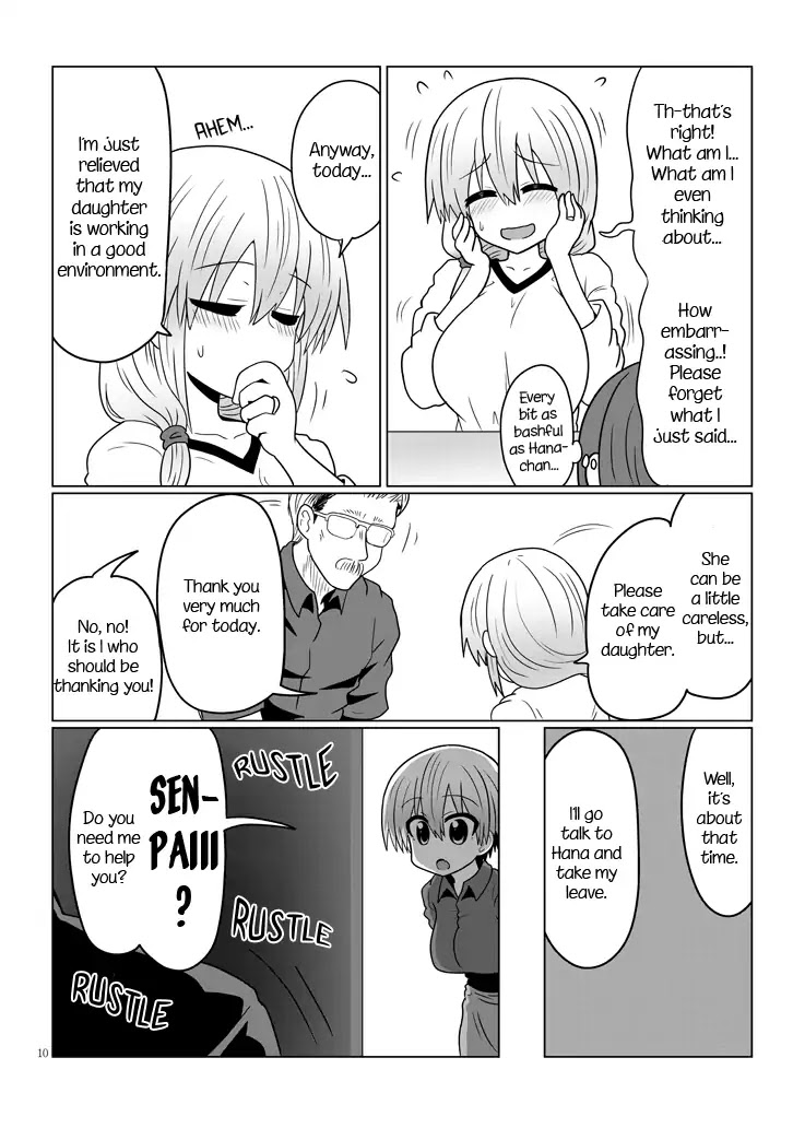 Uzaki-chan wa Asobitai! Chapter 25 page 10 - Chapter 25: Senpai and Kouhai's Mom