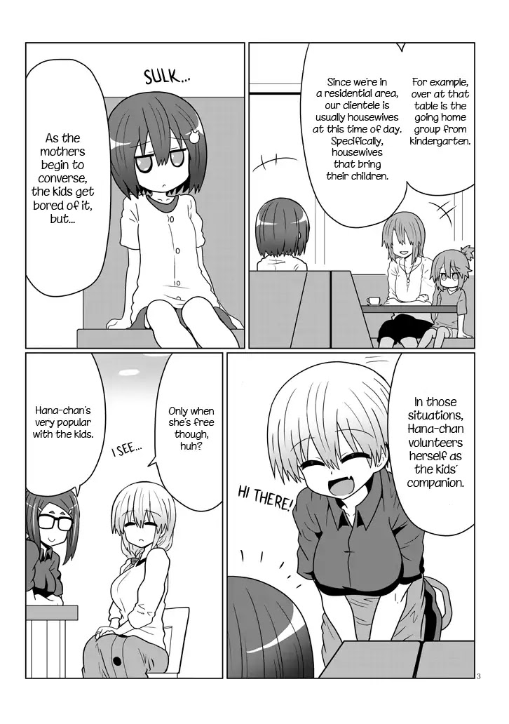 Uzaki-chan wa Asobitai! Chapter 25 page 3 - Chapter 25: Senpai and Kouhai's Mom