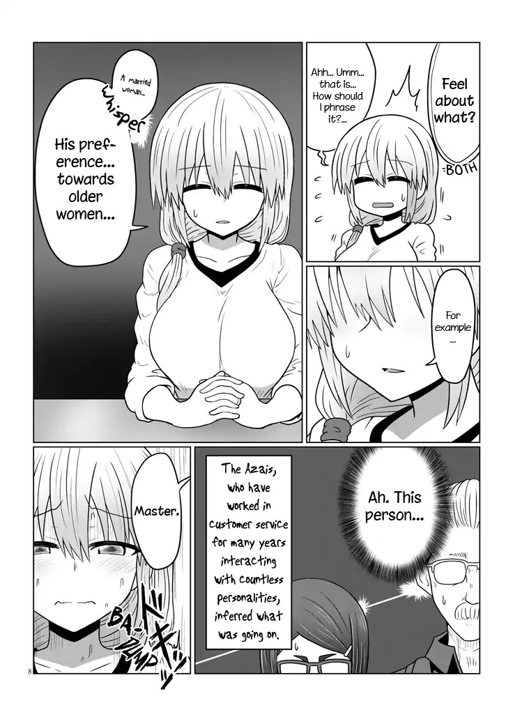 Uzaki-chan wa Asobitai! Chapter 25 page 8 - Chapter 25: Senpai and Kouhai's Mom