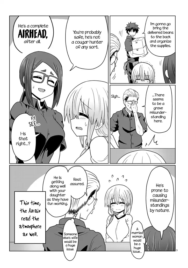 Uzaki-chan wa Asobitai! Chapter 25 page 9 - Chapter 25: Senpai and Kouhai's Mom
