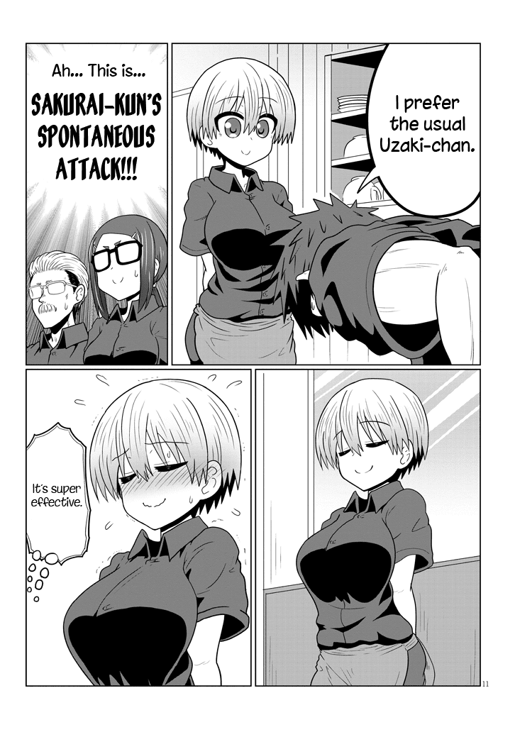 Uzaki-chan wa Asobitai! Chapter 26 page 11 - Chapter 26: Kouhai and A Slip of the Tongue