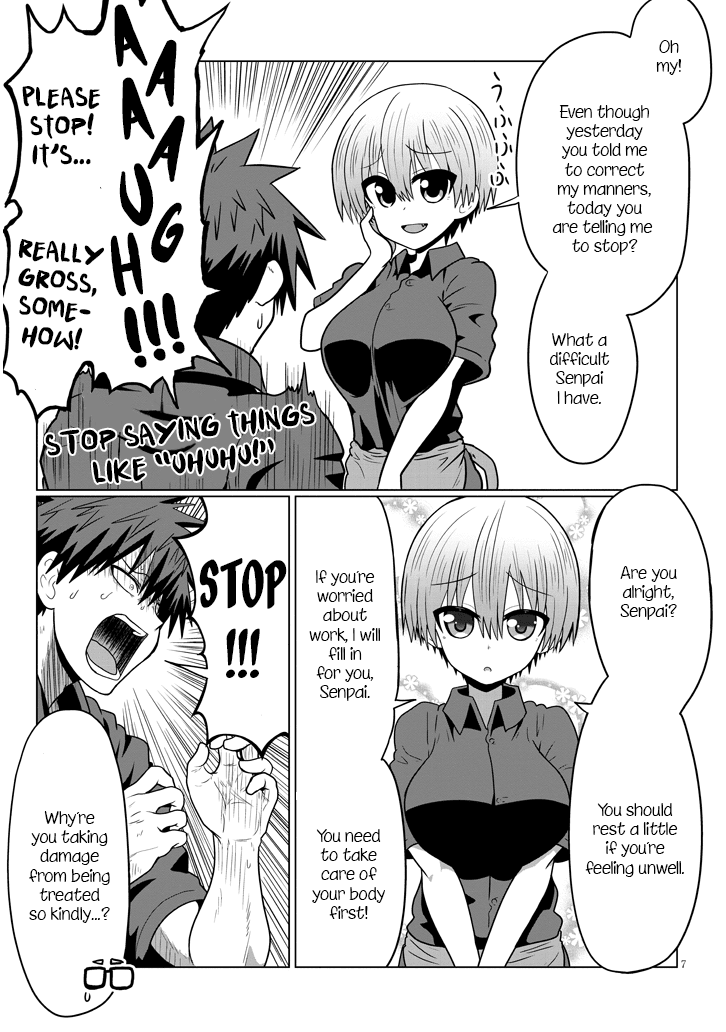 Uzaki-chan wa Asobitai! Chapter 26 page 7 - Chapter 26: Kouhai and A Slip of the Tongue