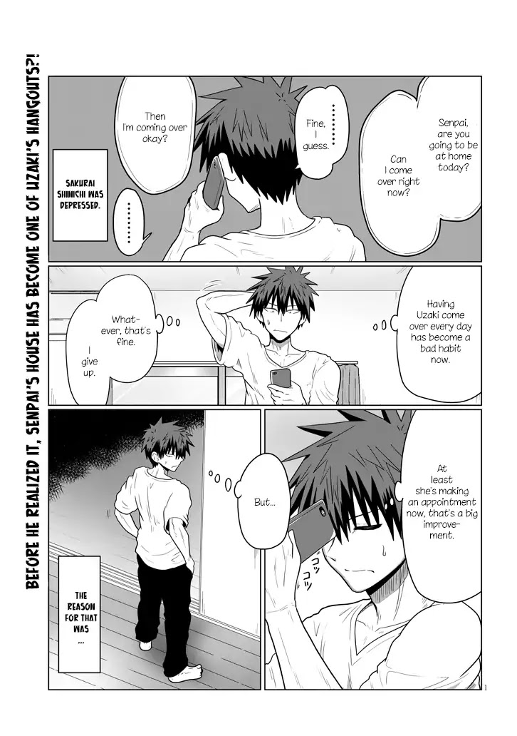 Uzaki-chan wa Asobitai! Chapter 27 page 1 - Chapter 27: Kouhai and Senpai's Room