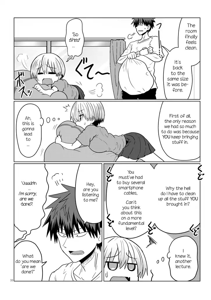 Uzaki-chan wa Asobitai! Chapter 27 page 10 - Chapter 27: Kouhai and Senpai's Room