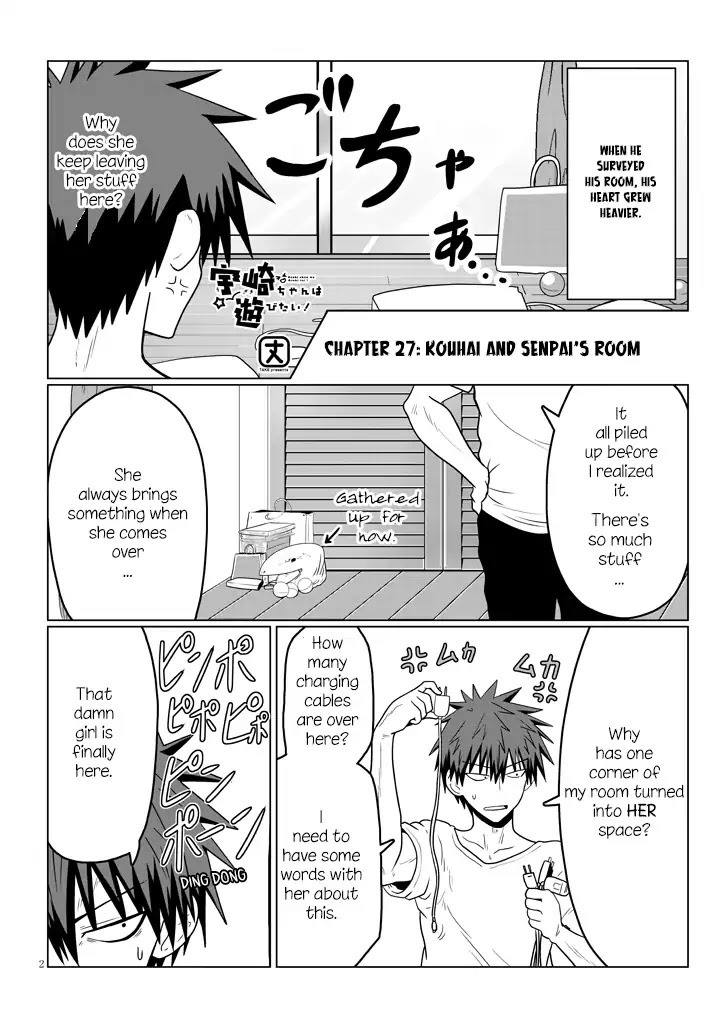 Uzaki-chan wa Asobitai! Chapter 27 page 2 - Chapter 27: Kouhai and Senpai's Room