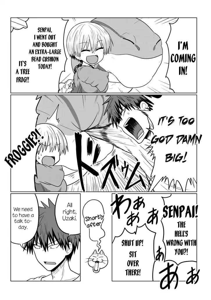 Uzaki-chan wa Asobitai! Chapter 27 page 3 - Chapter 27: Kouhai and Senpai's Room