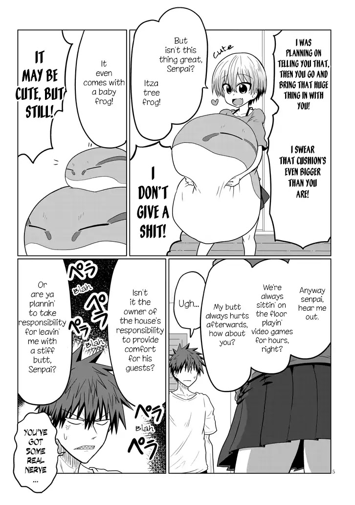 Uzaki-chan wa Asobitai! Chapter 27 page 5 - Chapter 27: Kouhai and Senpai's Room
