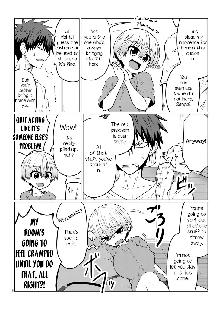 Uzaki-chan wa Asobitai! Chapter 27 page 6 - Chapter 27: Kouhai and Senpai's Room