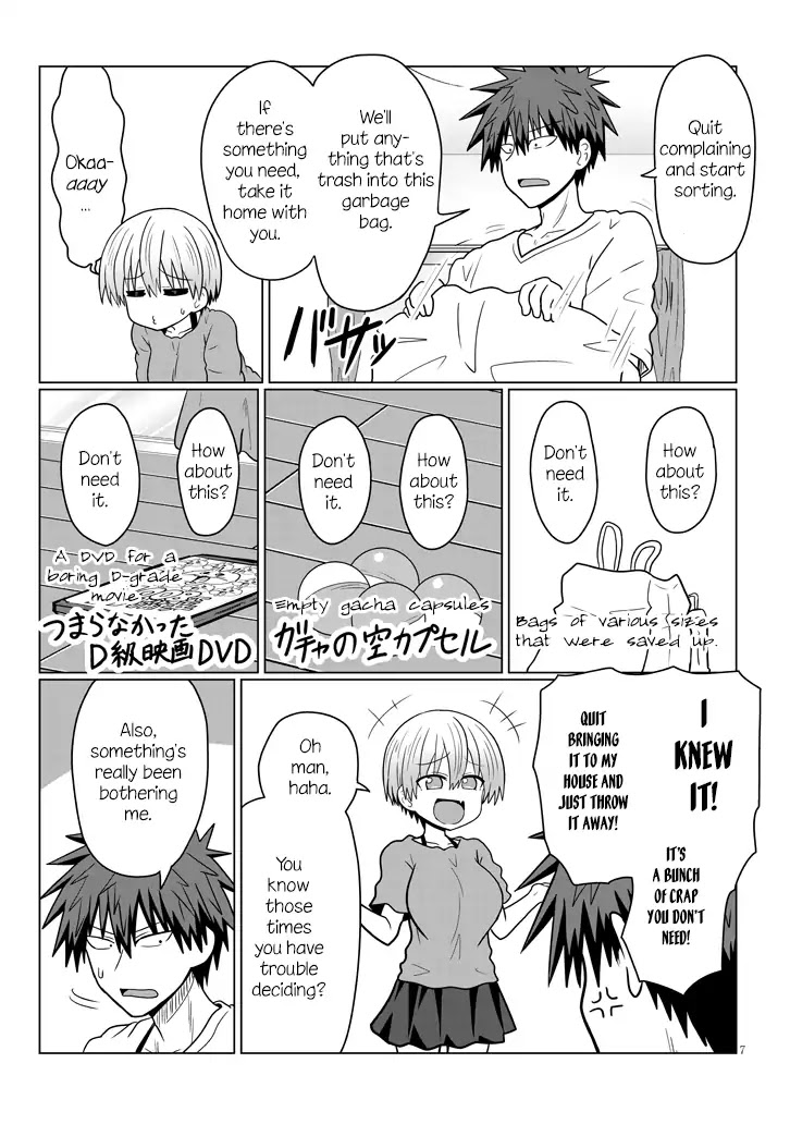 Uzaki-chan wa Asobitai! Chapter 27 page 7 - Chapter 27: Kouhai and Senpai's Room