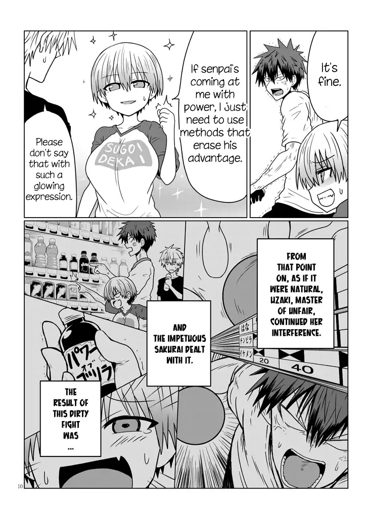 Uzaki-chan wa Asobitai! Chapter 28 page 10 - Chapter 28: Kouhai and Bowling