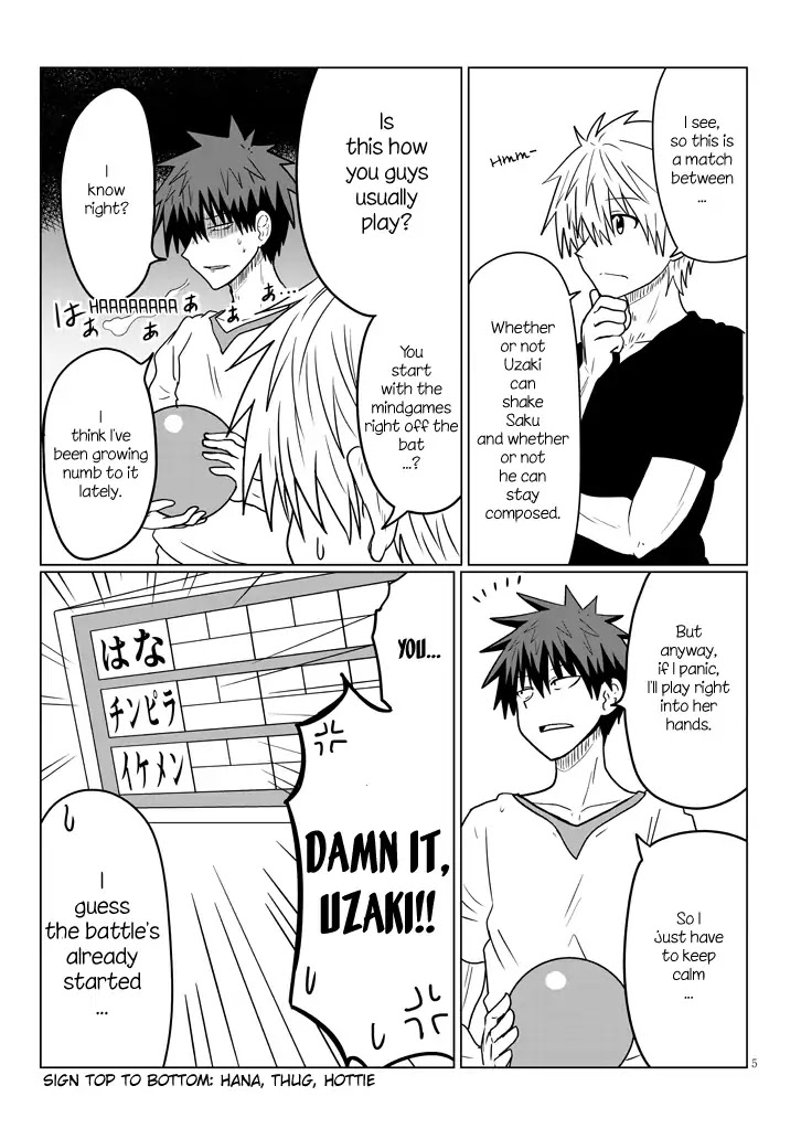 Uzaki-chan wa Asobitai! Chapter 28 page 5 - Chapter 28: Kouhai and Bowling