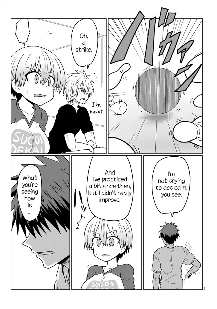 Uzaki-chan wa Asobitai! Chapter 28 page 7 - Chapter 28: Kouhai and Bowling