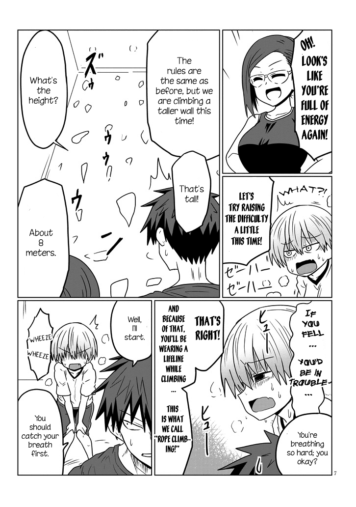Uzaki-chan wa Asobitai! Chapter 29 page 7 - Chapter 29: Kouhai and Bouldering