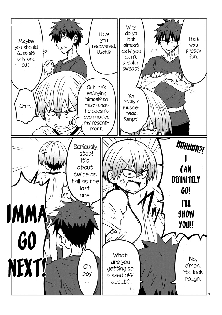 Uzaki-chan wa Asobitai! Chapter 29 page 9 - Chapter 29: Kouhai and Bouldering