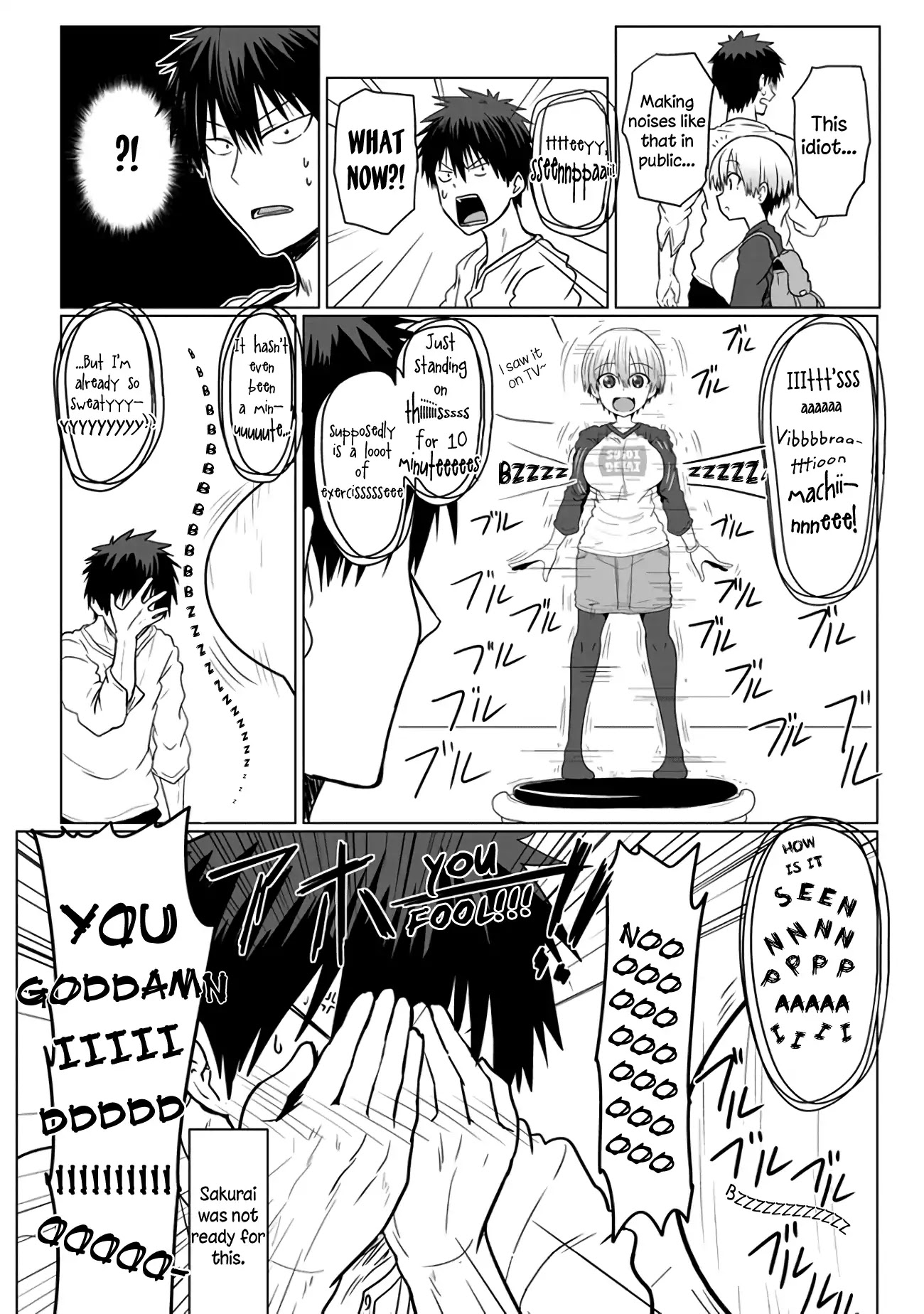 Uzaki-chan wa Asobitai! Chapter 3.1 page 4 - Chapter 3.1: Kouhai And Electronics Store