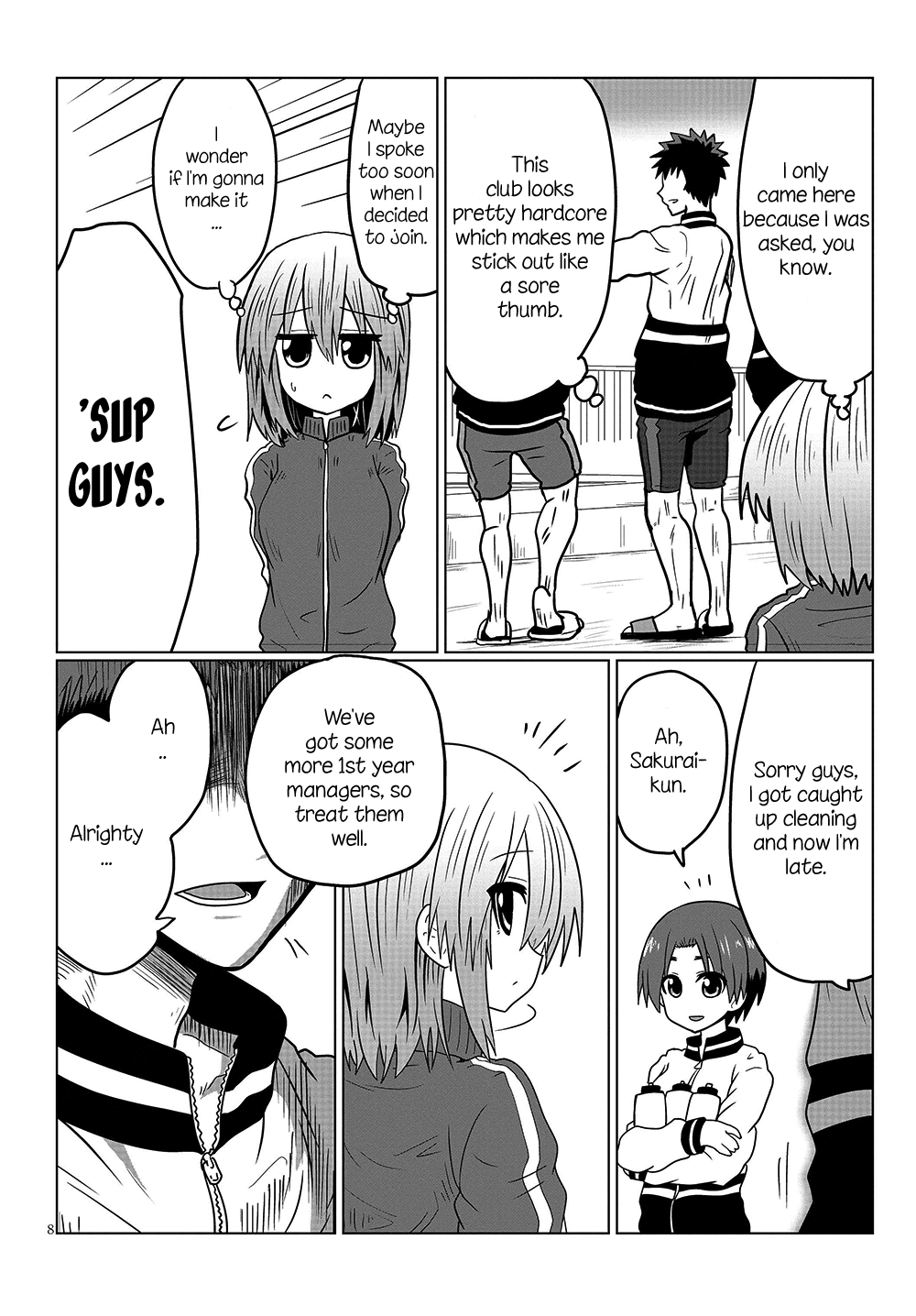 Uzaki-chan wa Asobitai! Chapter 30 page 8 - Chapter 30: Kouhai and a Story from Back Then