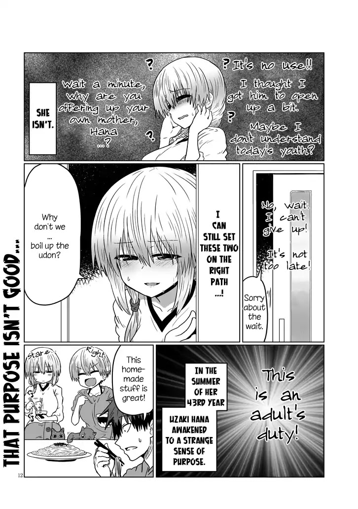 Uzaki-chan wa Asobitai! Chapter 31 page 12 - Chapter 31: Kouhai and Cooking Practice