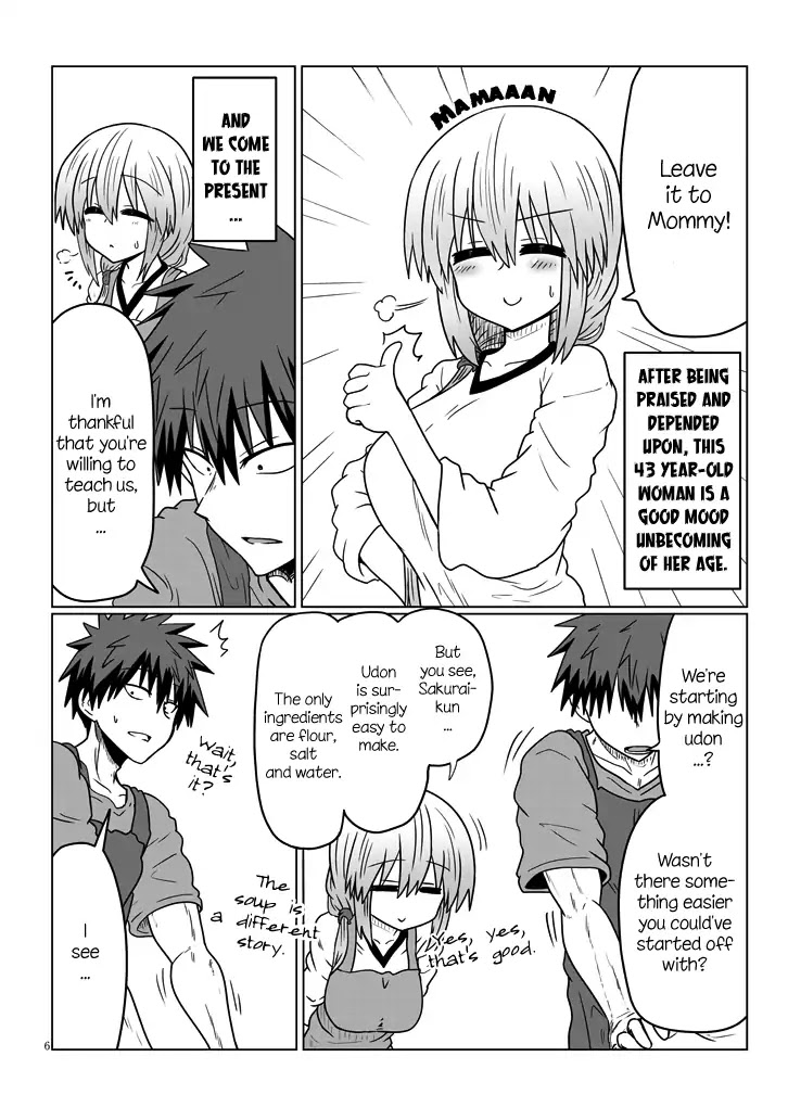 Uzaki-chan wa Asobitai! Chapter 31 page 6 - Chapter 31: Kouhai and Cooking Practice