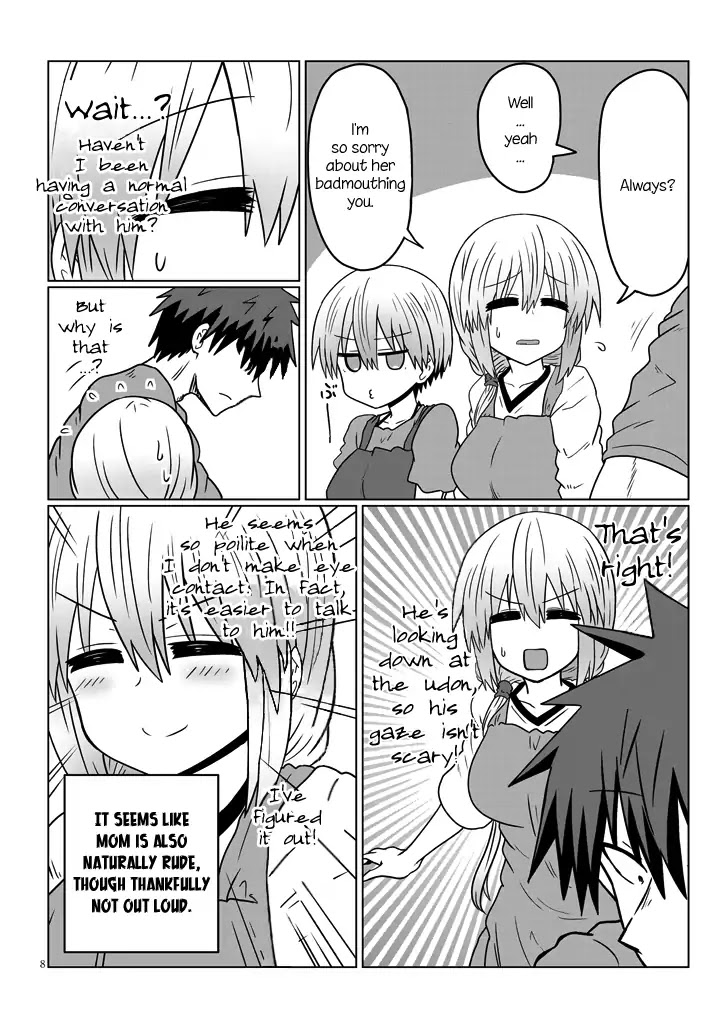 Uzaki-chan wa Asobitai! Chapter 31 page 8 - Chapter 31: Kouhai and Cooking Practice
