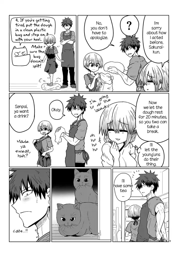 Uzaki-chan wa Asobitai! Chapter 31 page 9 - Chapter 31: Kouhai and Cooking Practice