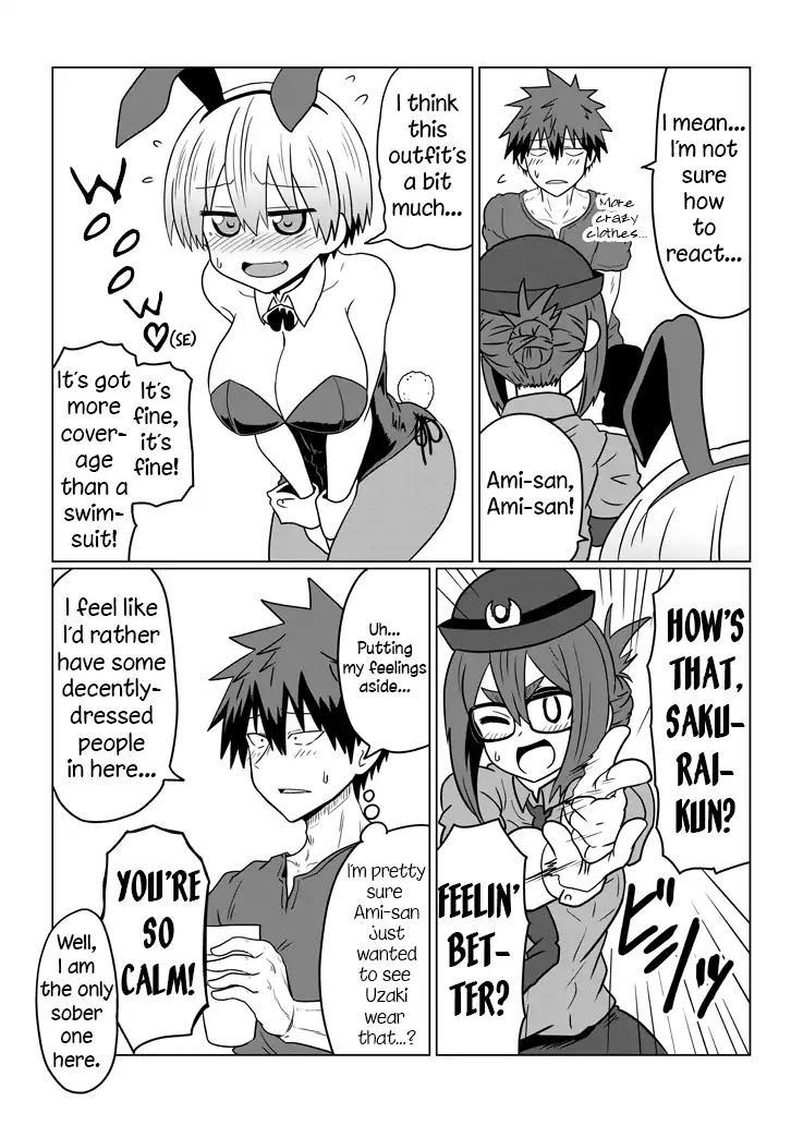 Uzaki-chan wa Asobitai! Chapter 32 page 10 - Chapter 32: Kouhai and Karaoke and Cosplay