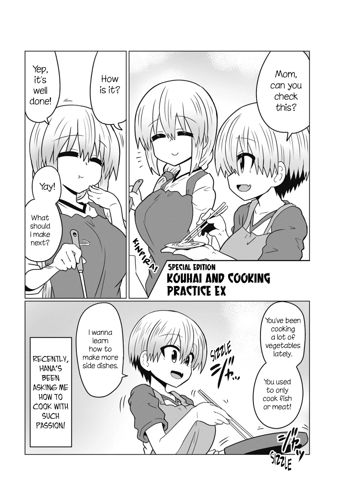 Uzaki-chan wa Asobitai! Chapter 33.5 page 11 - Chapter 33.5: Tankoubon 3 Omake + Extras