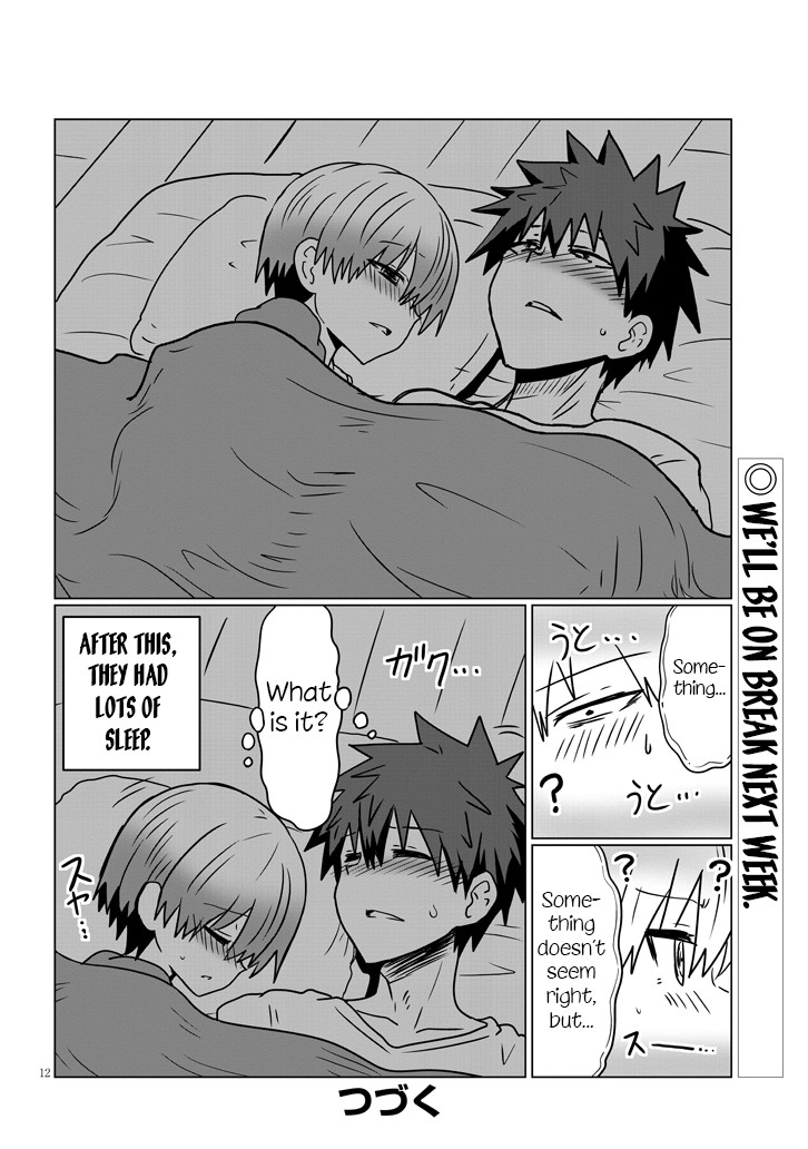 Uzaki-chan wa Asobitai! Chapter 33 page 12 - Chapter 33: Kouhai and Bad Drink