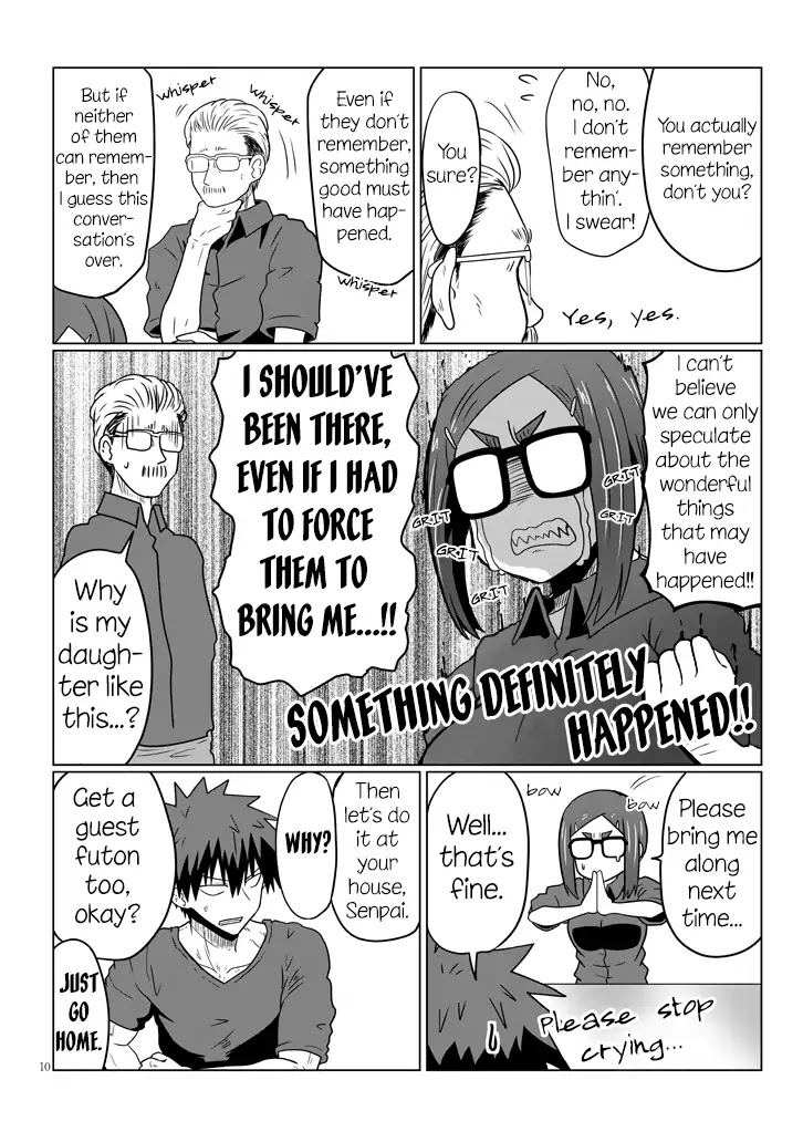Uzaki-chan wa Asobitai! Chapter 34 page 10 - Chapter 34: Kouhai and Blackout