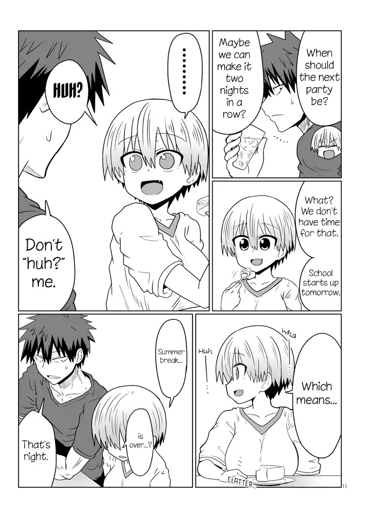 Uzaki-chan wa Asobitai! Chapter 34 page 11 - Chapter 34: Kouhai and Blackout