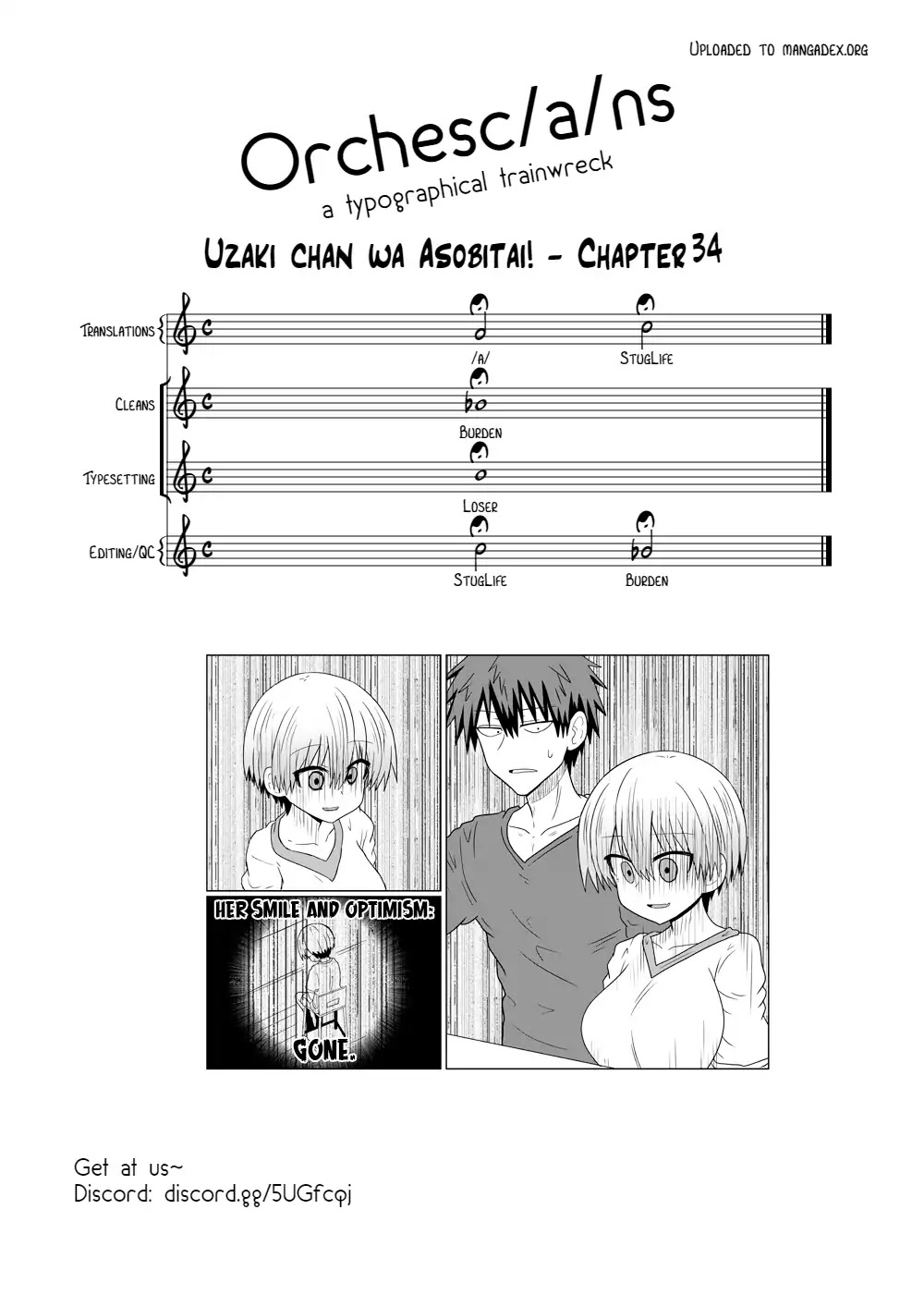 Uzaki-chan wa Asobitai! Chapter 34 page 13 - Chapter 34: Kouhai and Blackout