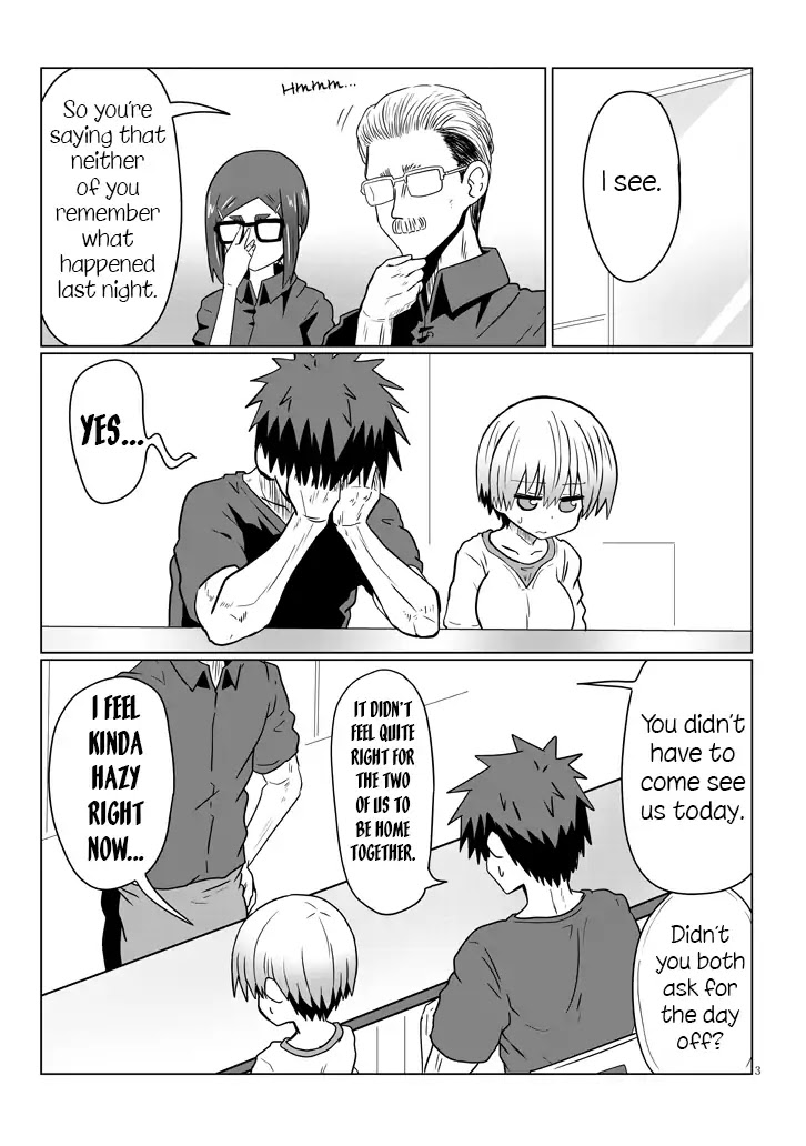 Uzaki-chan wa Asobitai! Chapter 34 page 3 - Chapter 34: Kouhai and Blackout