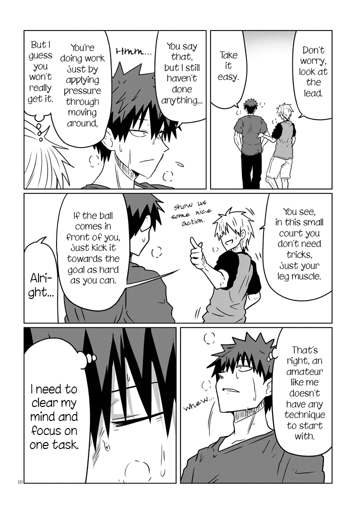 Uzaki-chan wa Asobitai! Chapter 36 page 10 - Chapter 36: Kouhai and Futsal