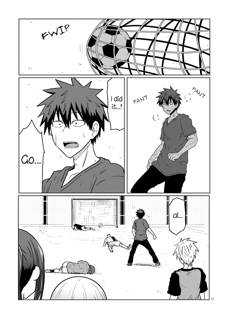 Uzaki-chan wa Asobitai! Chapter 36 page 15 - Chapter 36: Kouhai and Futsal