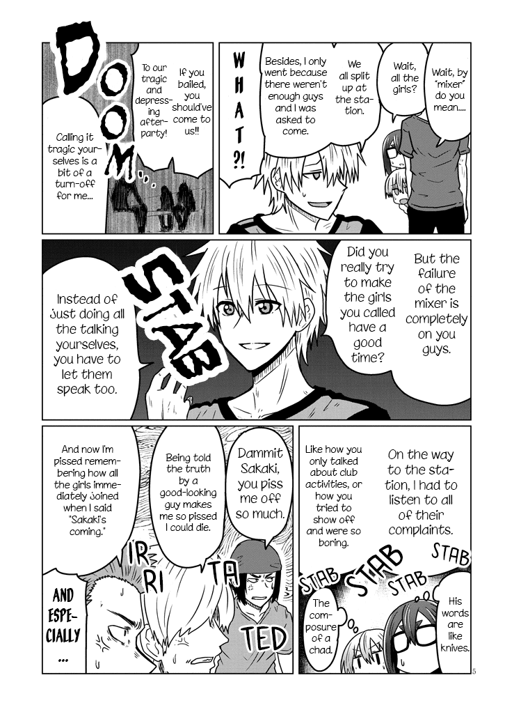 Uzaki-chan wa Asobitai! Chapter 36 page 5 - Chapter 36: Kouhai and Futsal