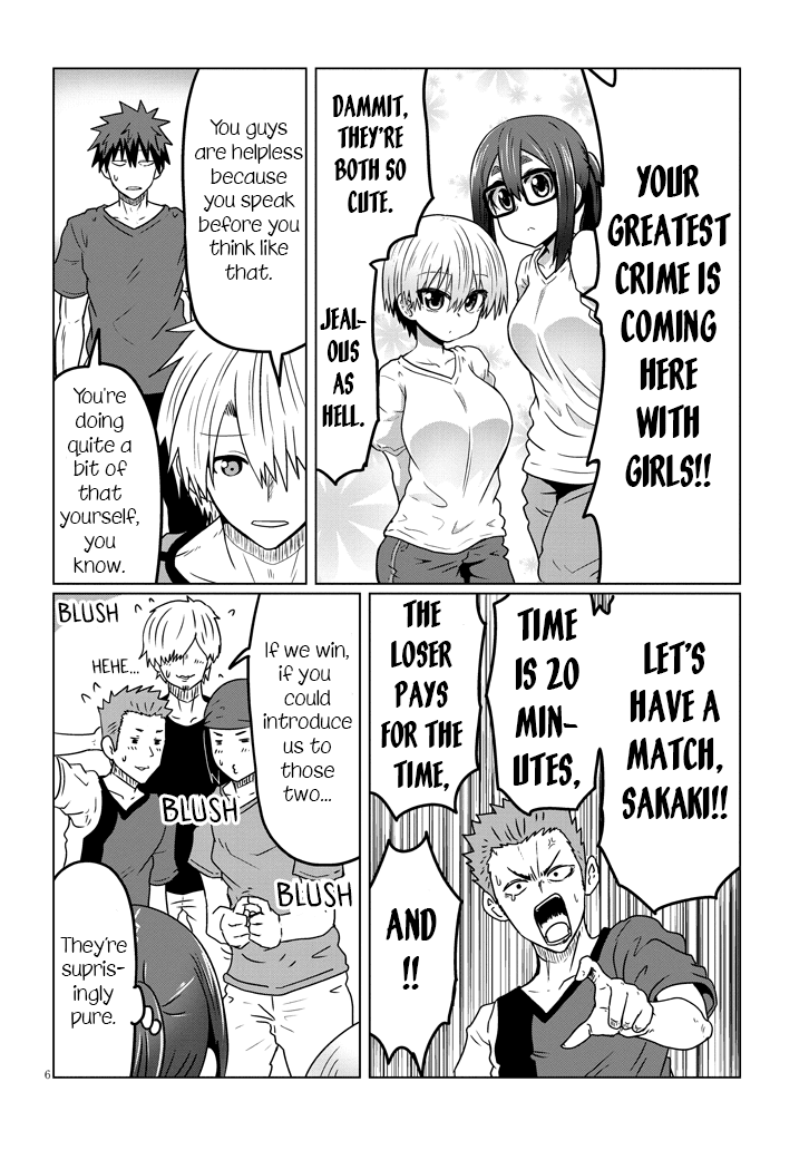 Uzaki-chan wa Asobitai! Chapter 36 page 6 - Chapter 36: Kouhai and Futsal