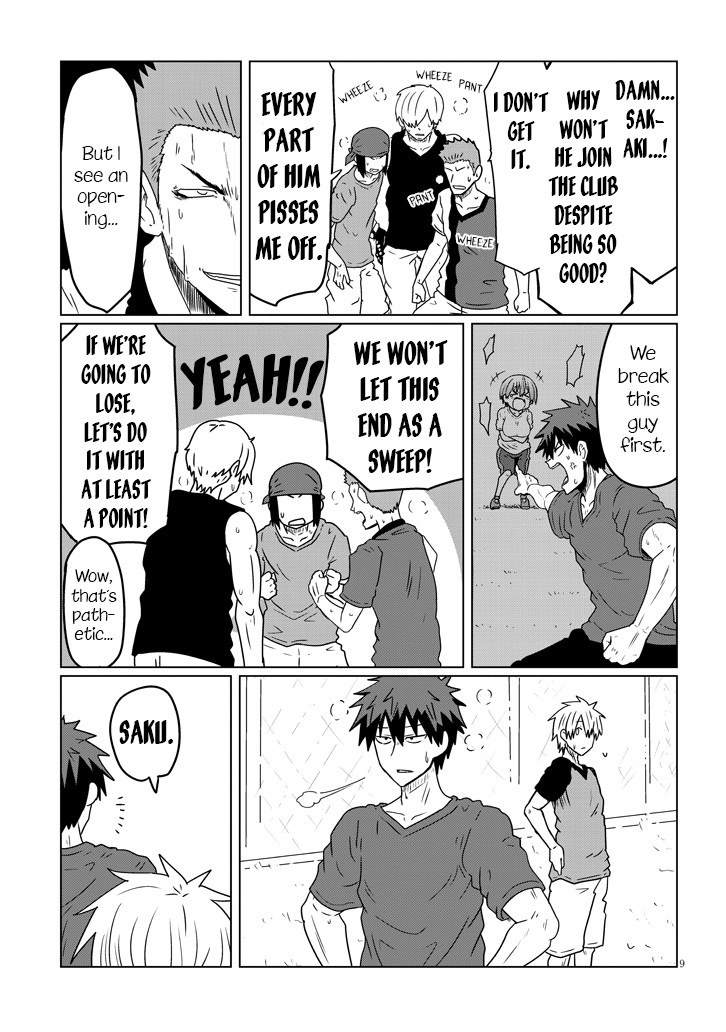 Uzaki-chan wa Asobitai! Chapter 36 page 9 - Chapter 36: Kouhai and Futsal