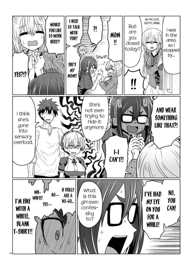 Uzaki-chan wa Asobitai! Chapter 37 page 10 - Chapter 37: Kouhai and Costumes