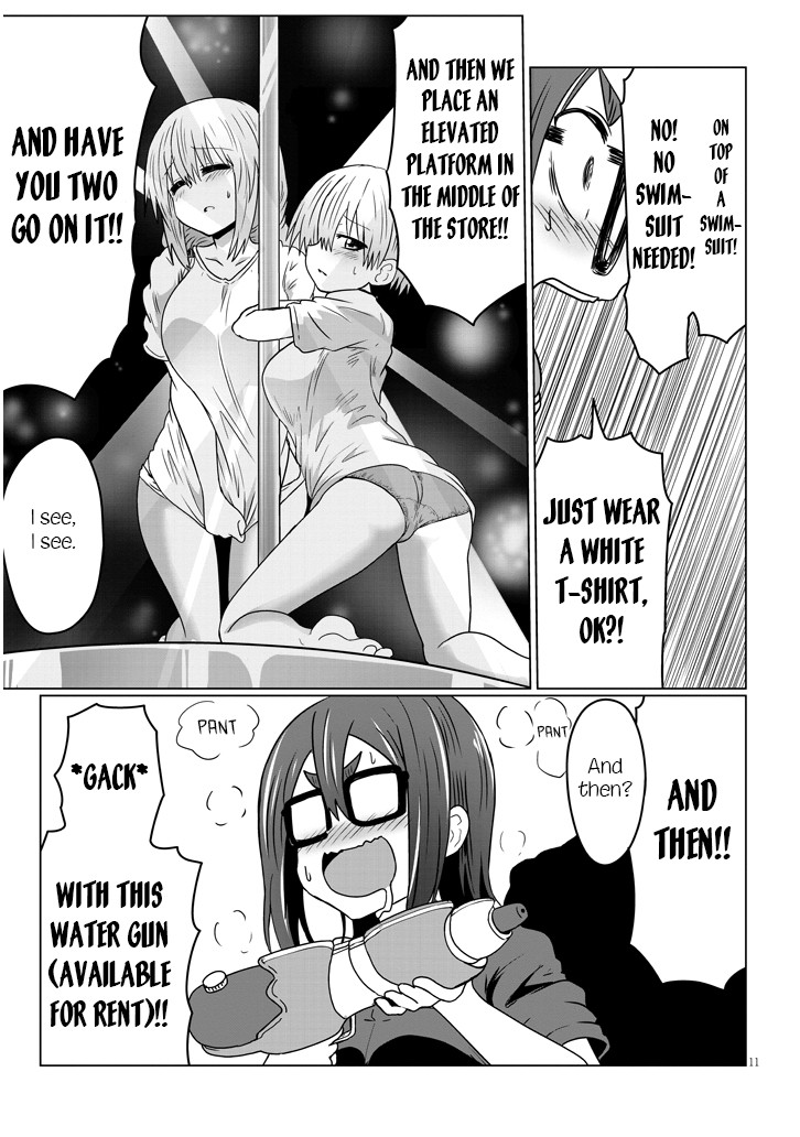 Uzaki-chan wa Asobitai! Chapter 37 page 11 - Chapter 37: Kouhai and Costumes