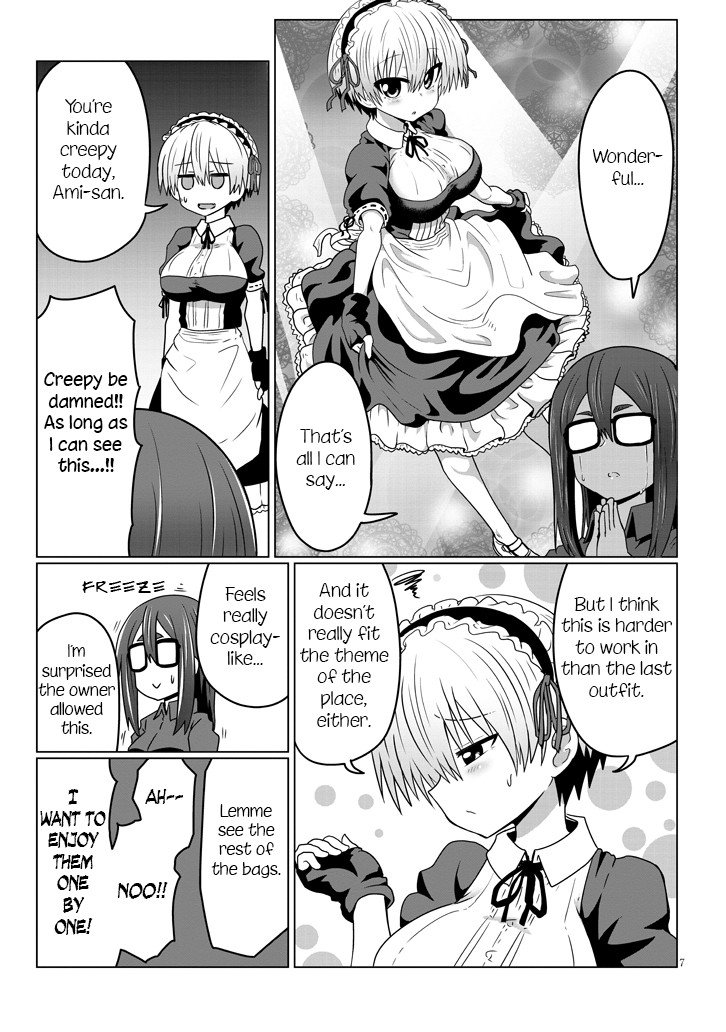 Uzaki-chan wa Asobitai! Chapter 37 page 7 - Chapter 37: Kouhai and Costumes