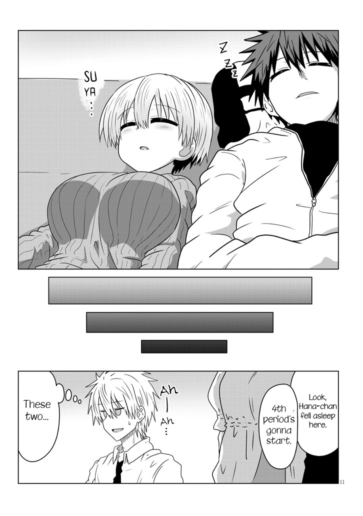 Uzaki-chan wa Asobitai! Chapter 38 page 11 - Chapter 38: Kouhai and Sleep Deprivation