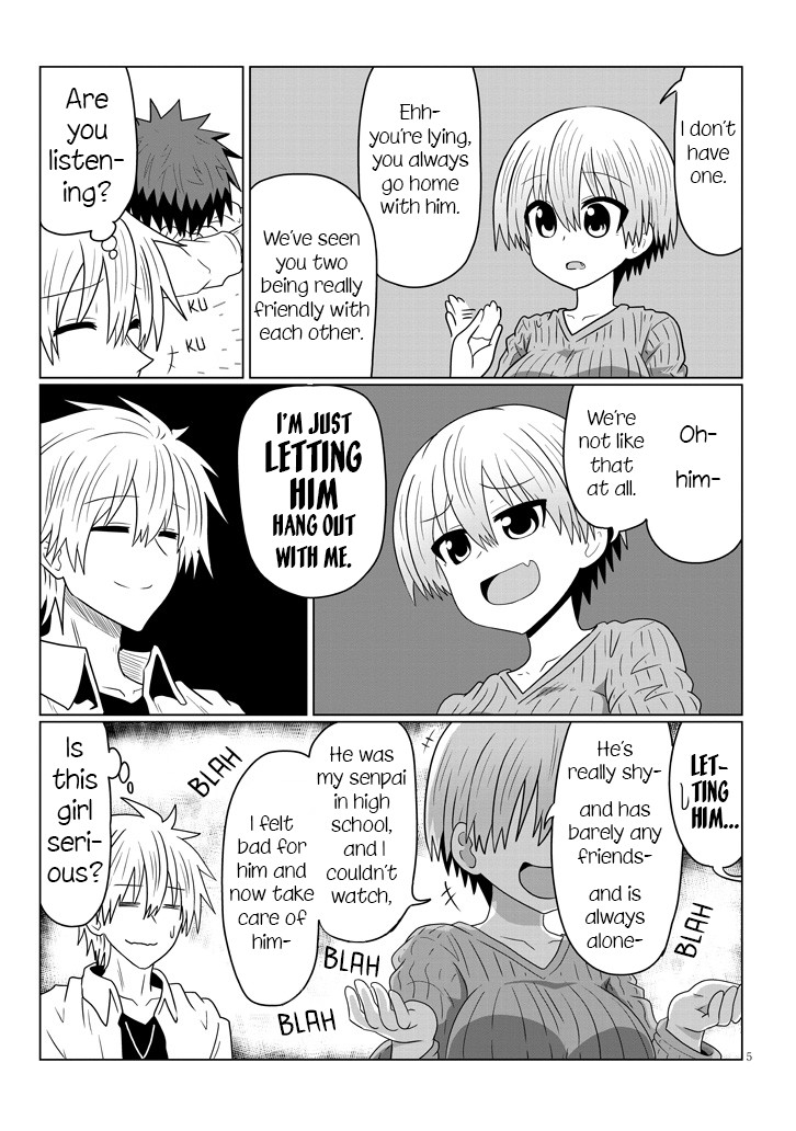 Uzaki-chan wa Asobitai! Chapter 38 page 5 - Chapter 38: Kouhai and Sleep Deprivation