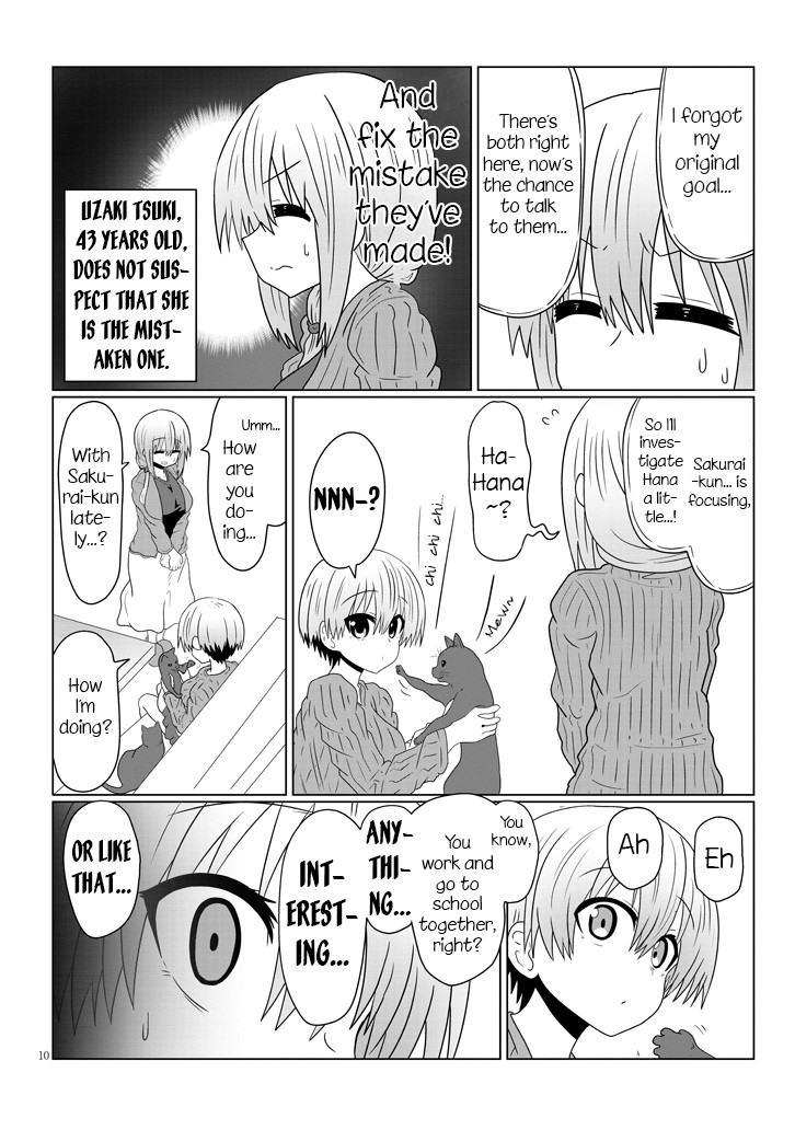 Uzaki-chan wa Asobitai! Chapter 39 page 10 - Chapter 39: Kouhai and Cooking Training 2